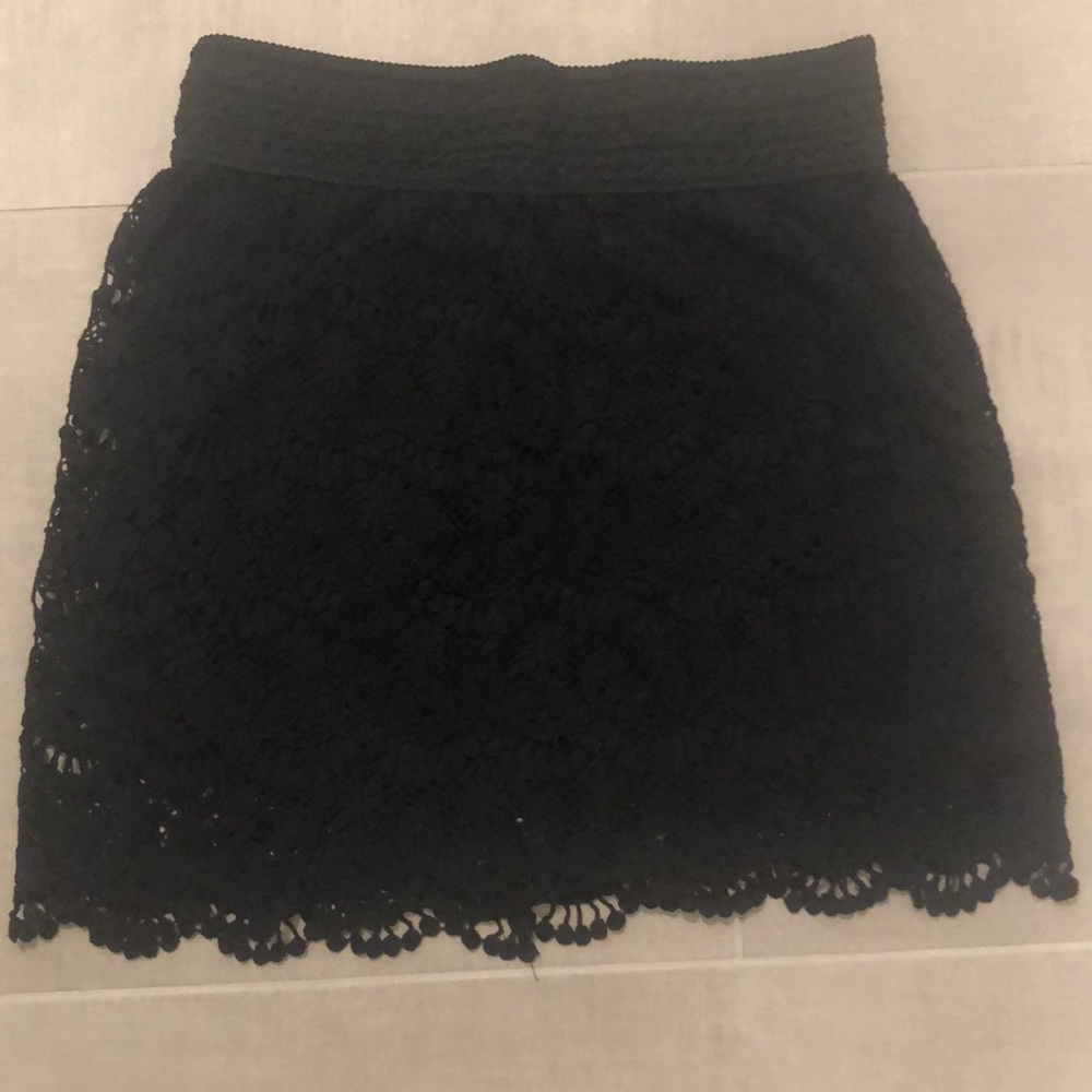 Black skirt
